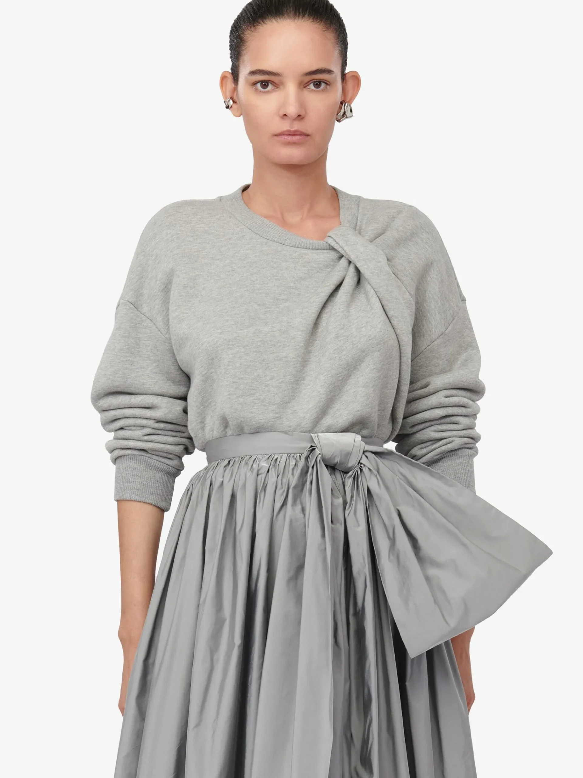 Women's Cocoon Sleeve Sweatshirt in >Alexander McQueen Discount