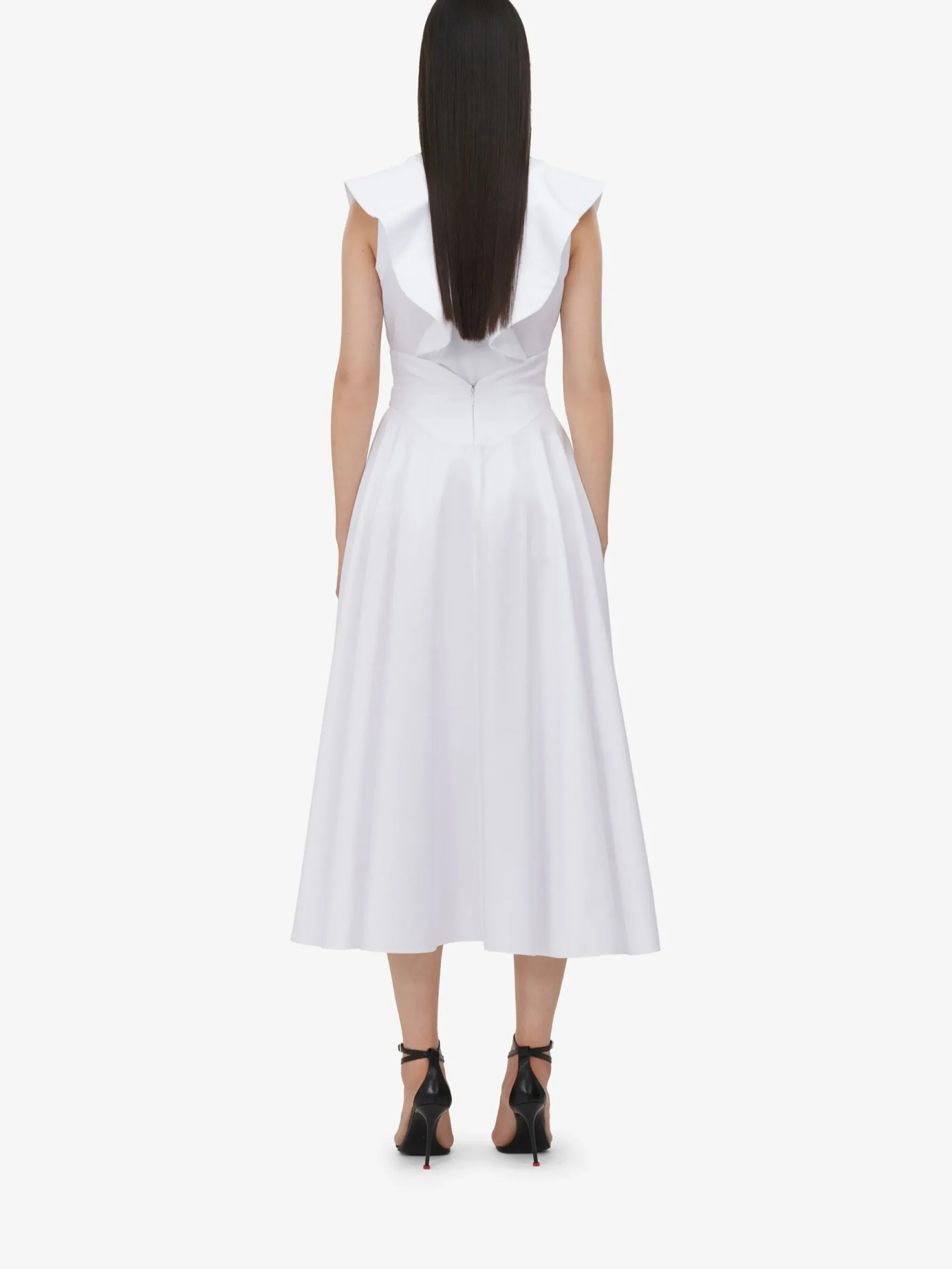 Women's Corset Midi Skirt in >Alexander McQueen Store