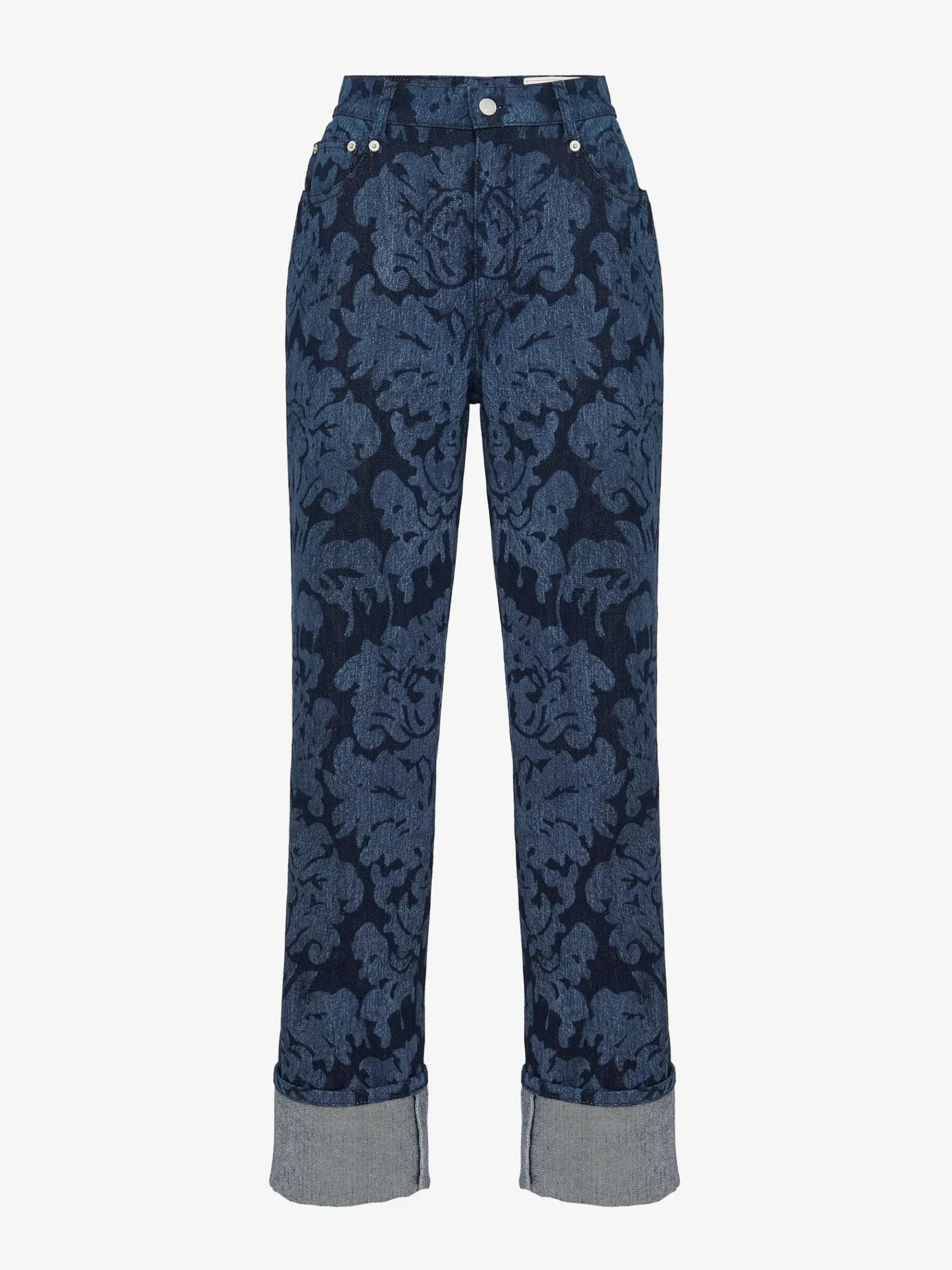 Women's Damask Boyfriend Jeans in >Alexander McQueen Cheap