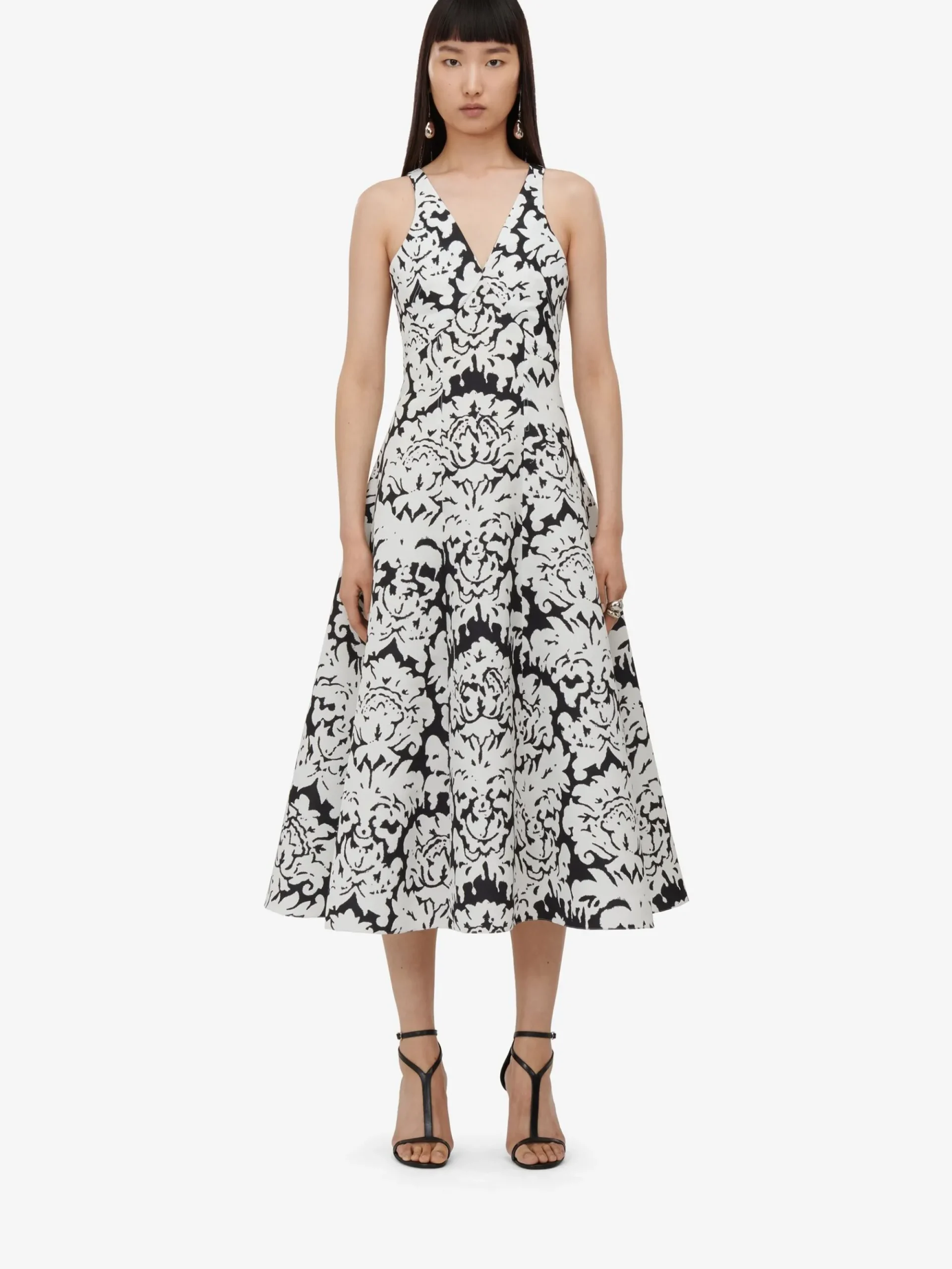 Women's Damask Midi Dress in >Alexander McQueen Best