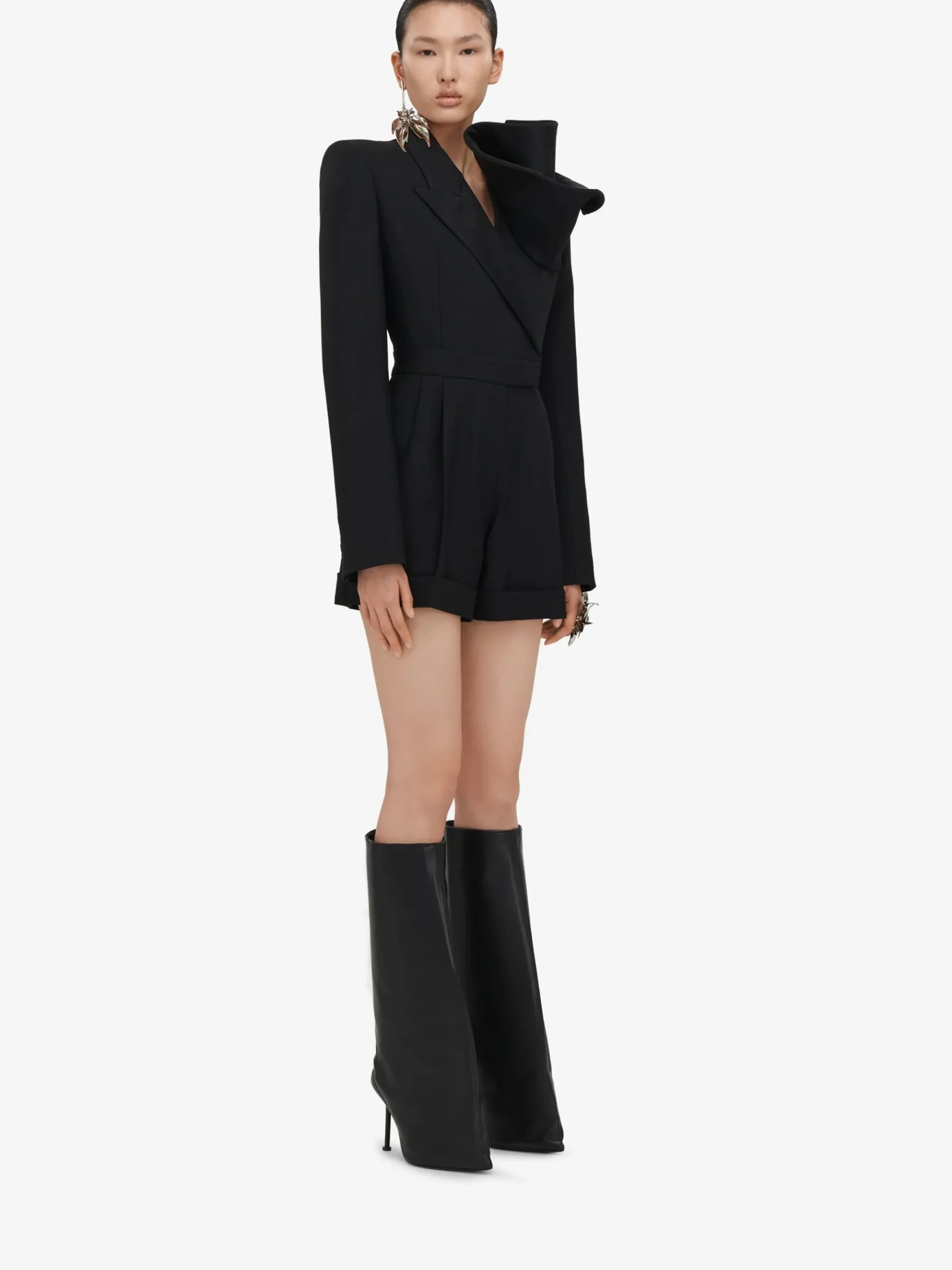 Women's Deconstructed Orchid All-in-one in >Alexander McQueen Flash Sale