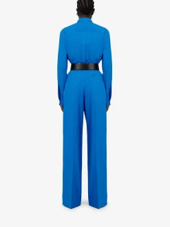 Women's Double Pleat Wide Leg Trousers in ><noscript><img width=