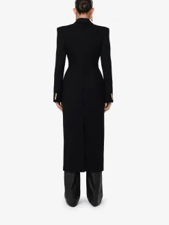 Women's Double-breasted Military Coat in ><noscript><img width=