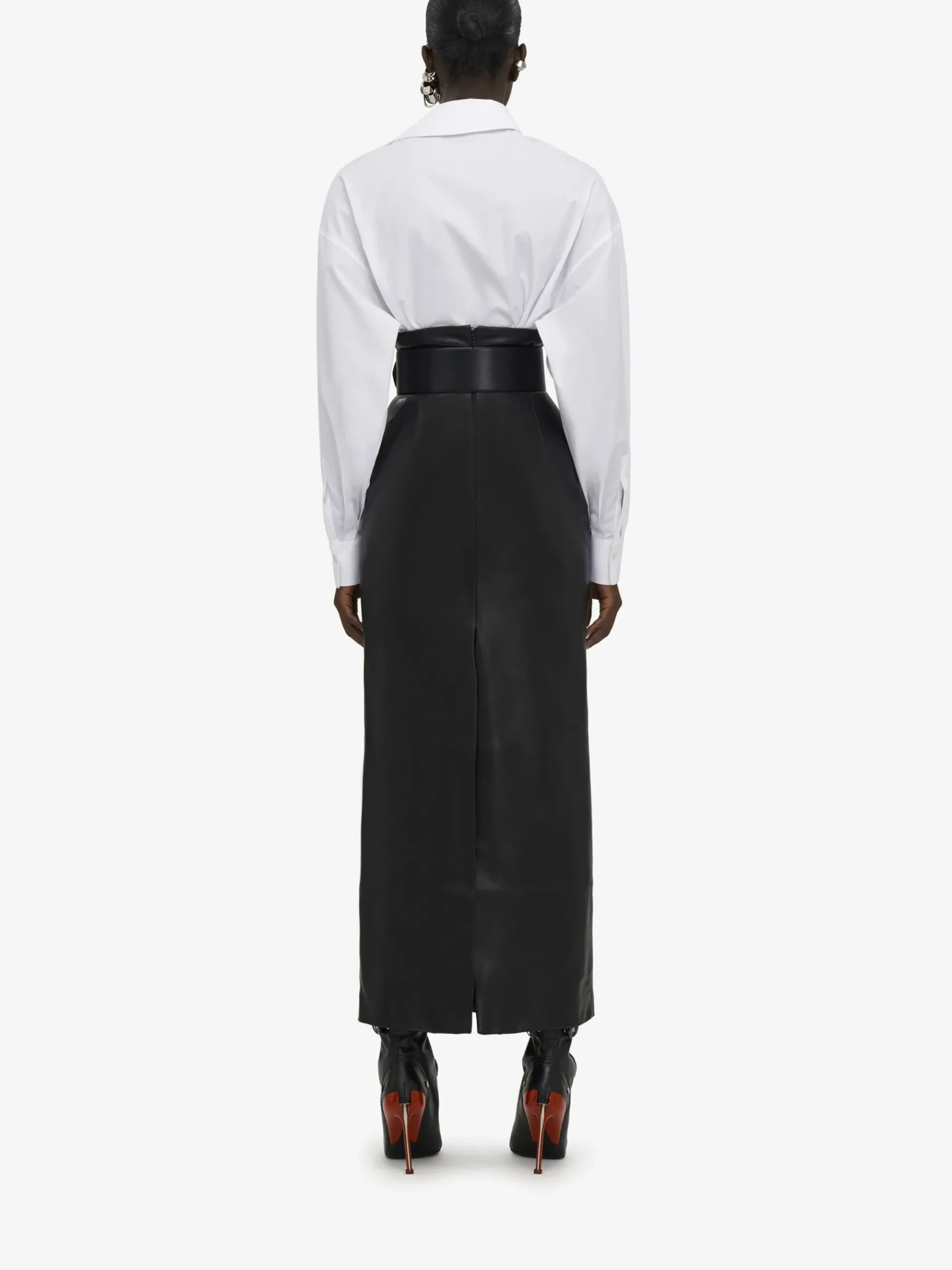 Women's Draped Orchid Shirt in >Alexander McQueen Discount