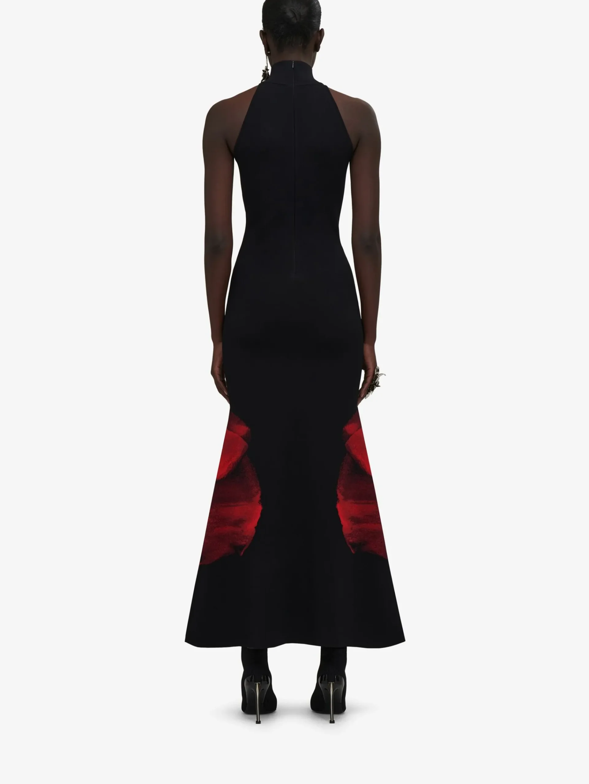 Women's Ethereal Orchid Long Dress in >Alexander McQueen Discount