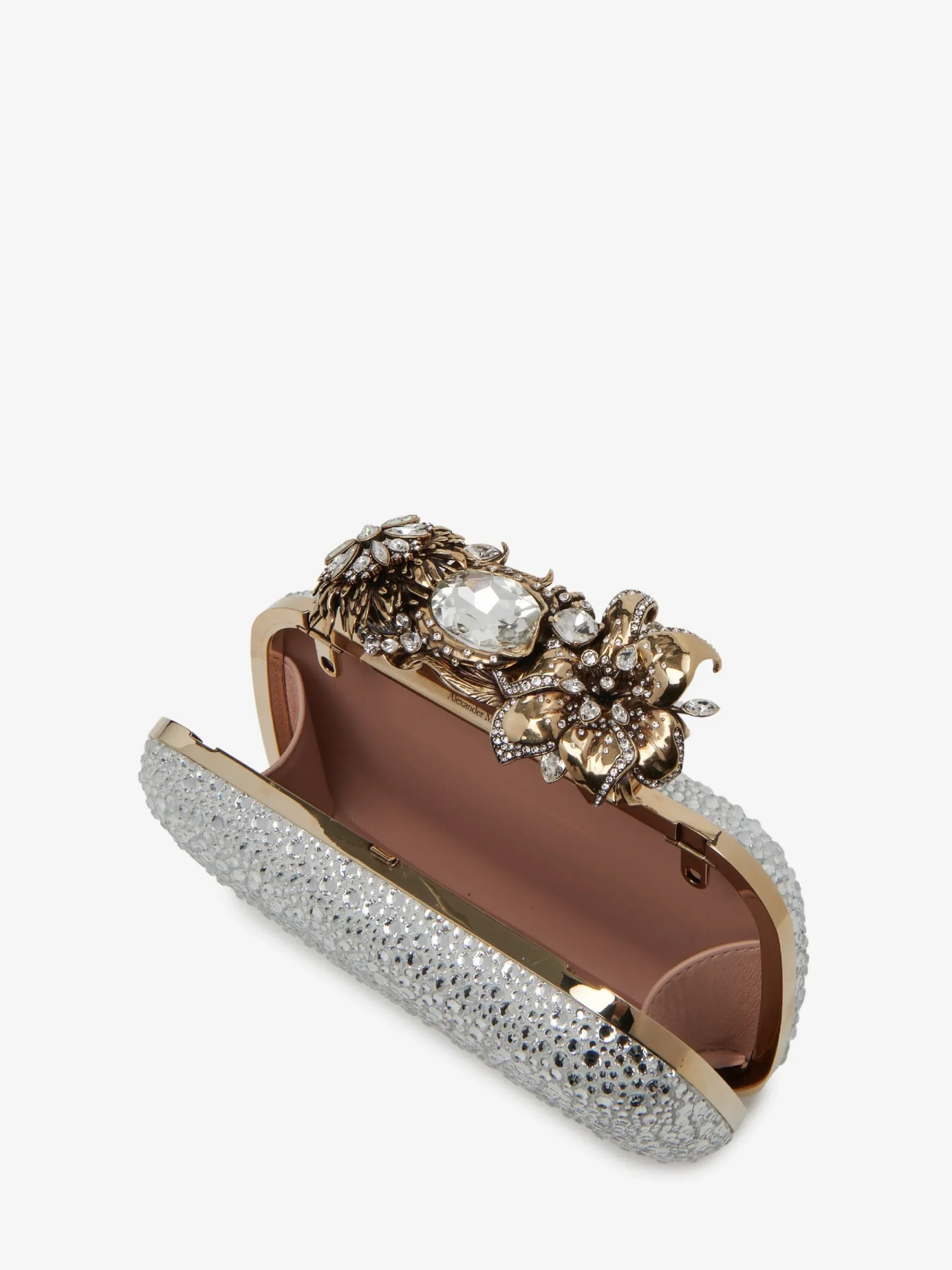 Women's Flower Knuckle Clutch in >Alexander McQueen Flash Sale