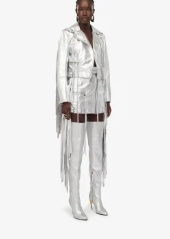 Women's Fringed Biker Jacket in ><noscript><img width=