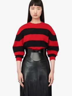 Women's Fringed Leather Skirt in ><noscript><img width=