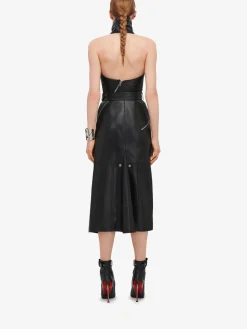 Women's Funnel Neck Biker Dress in ><noscript><img width=