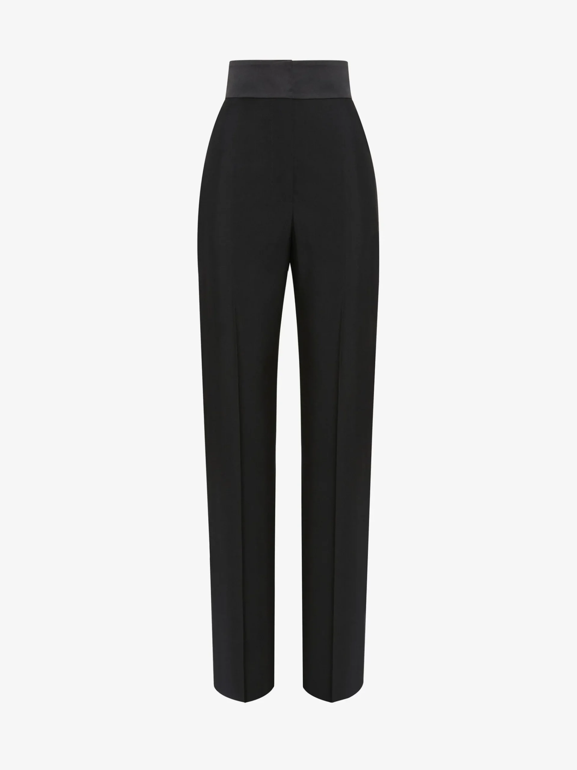 Women's High-waisted Tuxedo Trousers in >Alexander McQueen Fashion