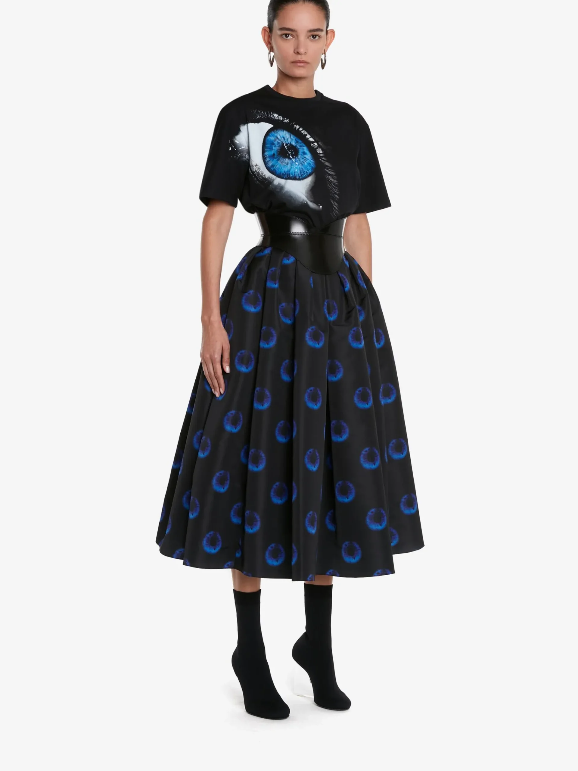 Women's Iris Oversized T-shirt in >Alexander McQueen Hot