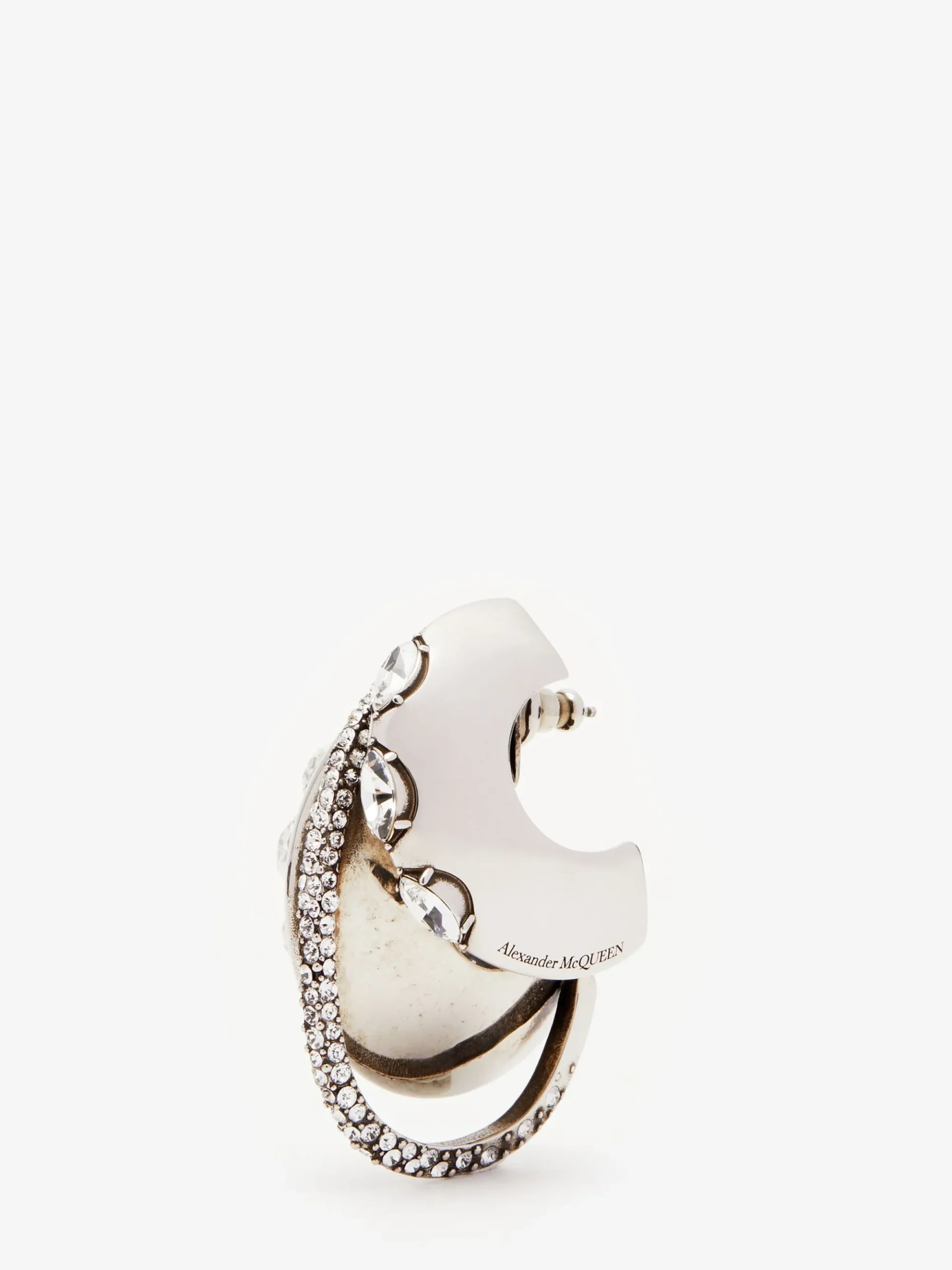 Women's Jewelled Accumulation Earring in >Alexander McQueen New