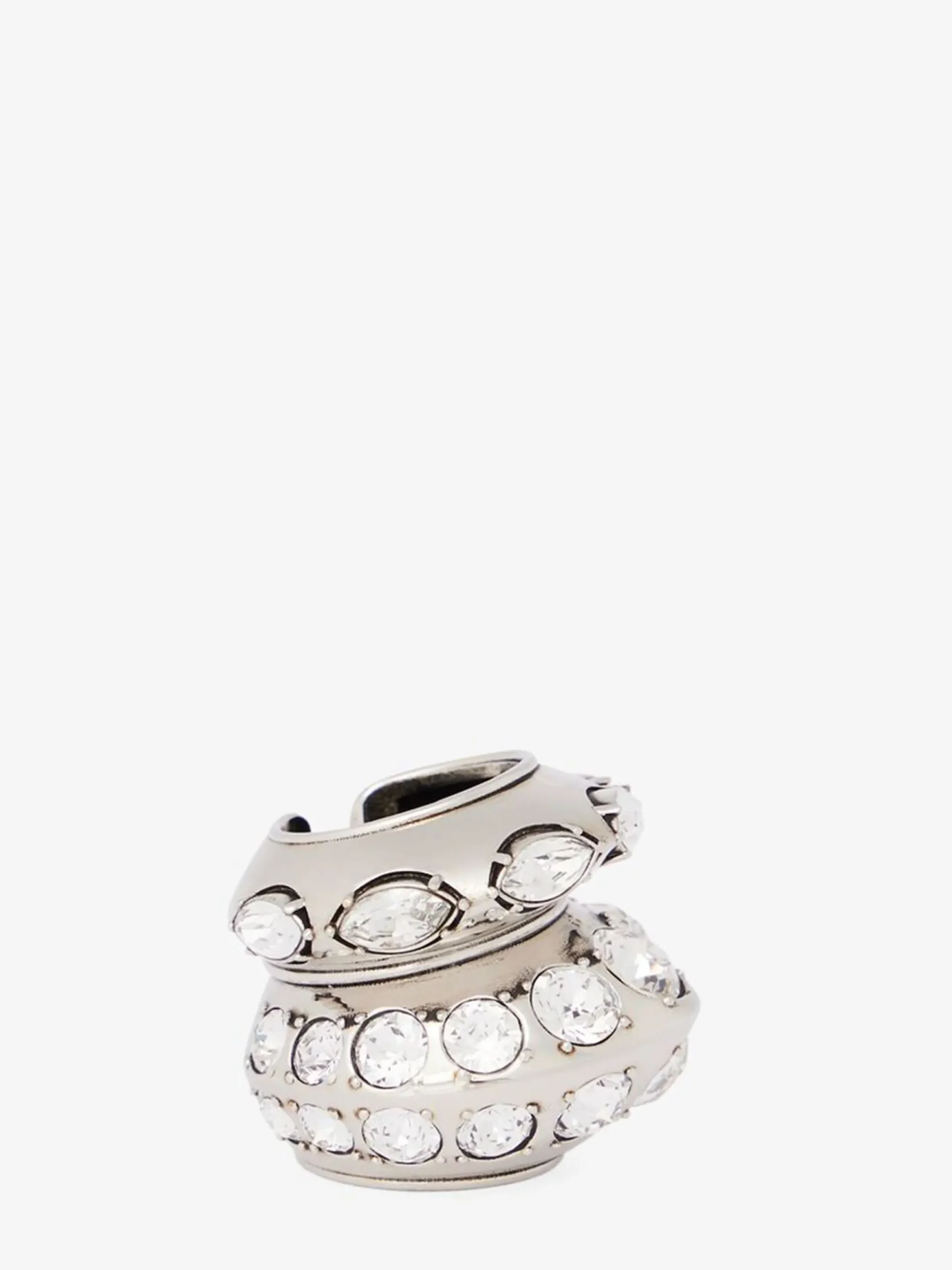 Women's Jewelled Accumulation Ring in >Alexander McQueen Discount