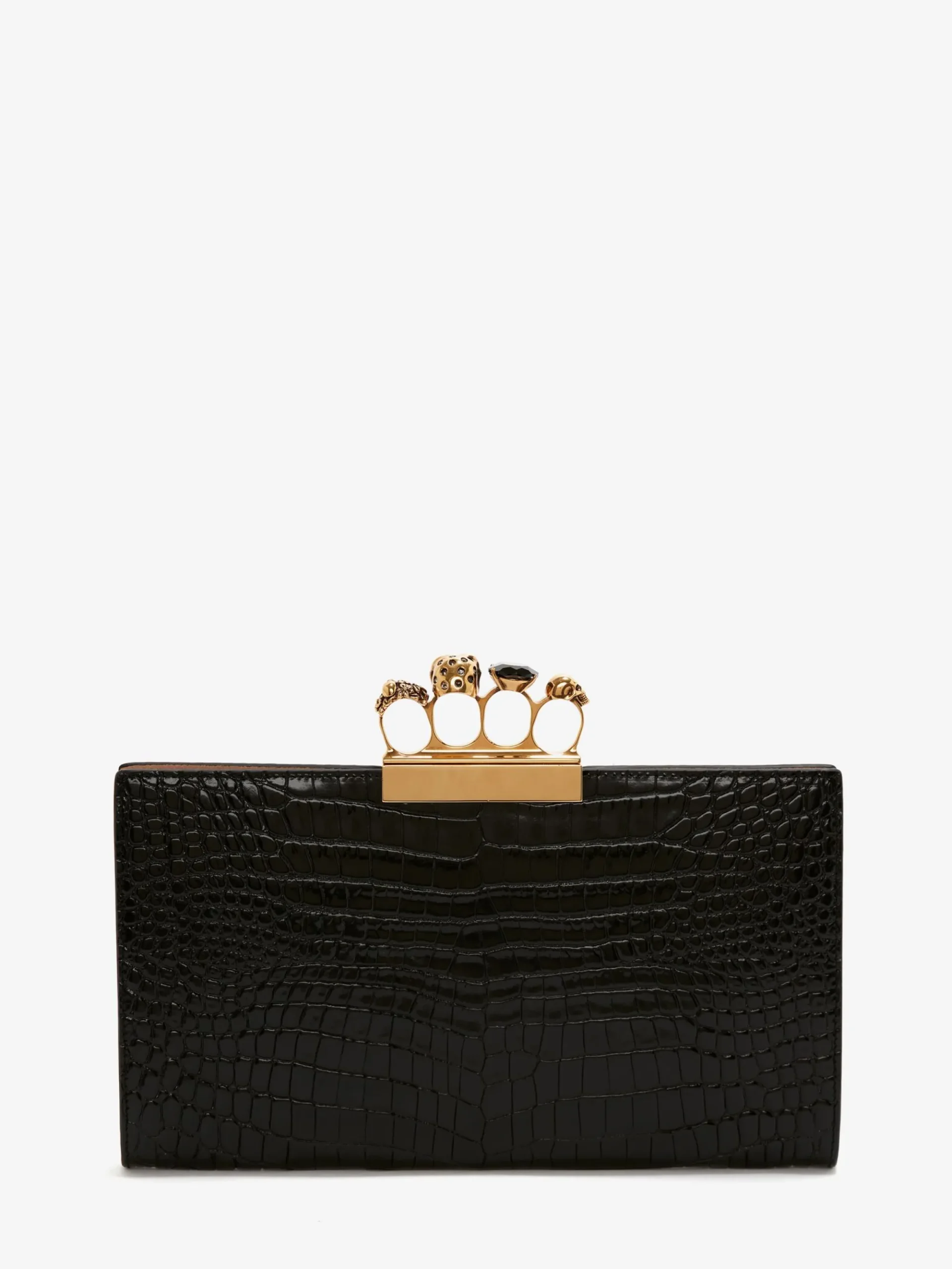 Women's Jewelled Flat Pouch in >Alexander McQueen Online