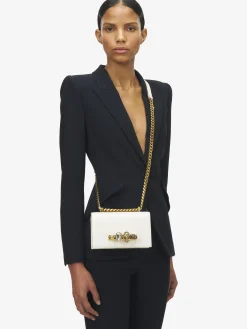 Women's Jewelled Satchel in >Alexander McQueen Clearance