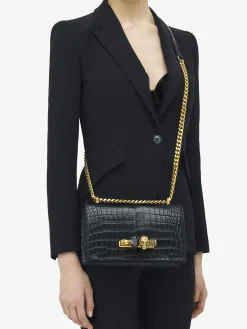 Women's Jewelled Satchel in >Alexander McQueen Shop