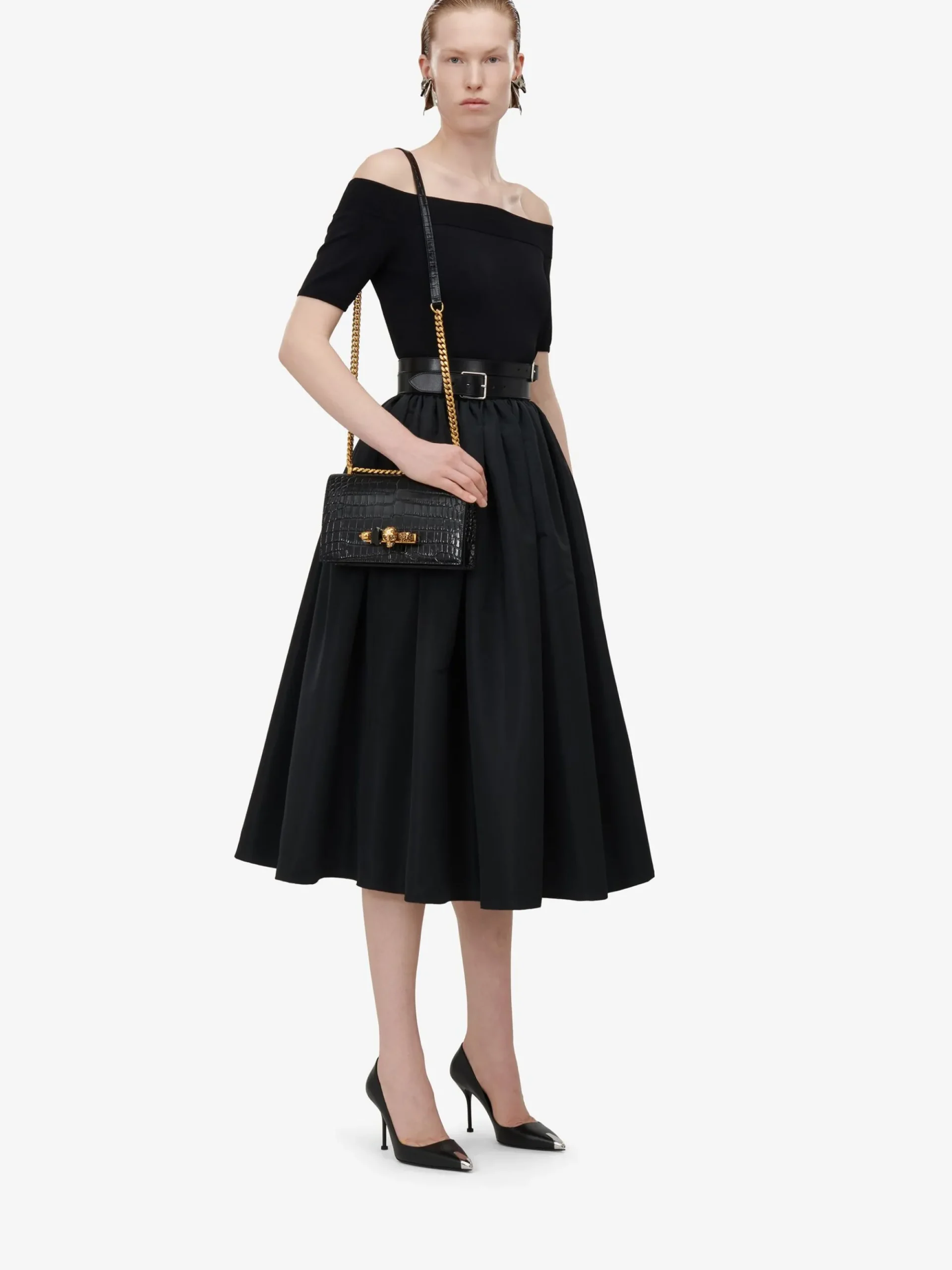 Women's Jewelled Satchel in >Alexander McQueen Shop