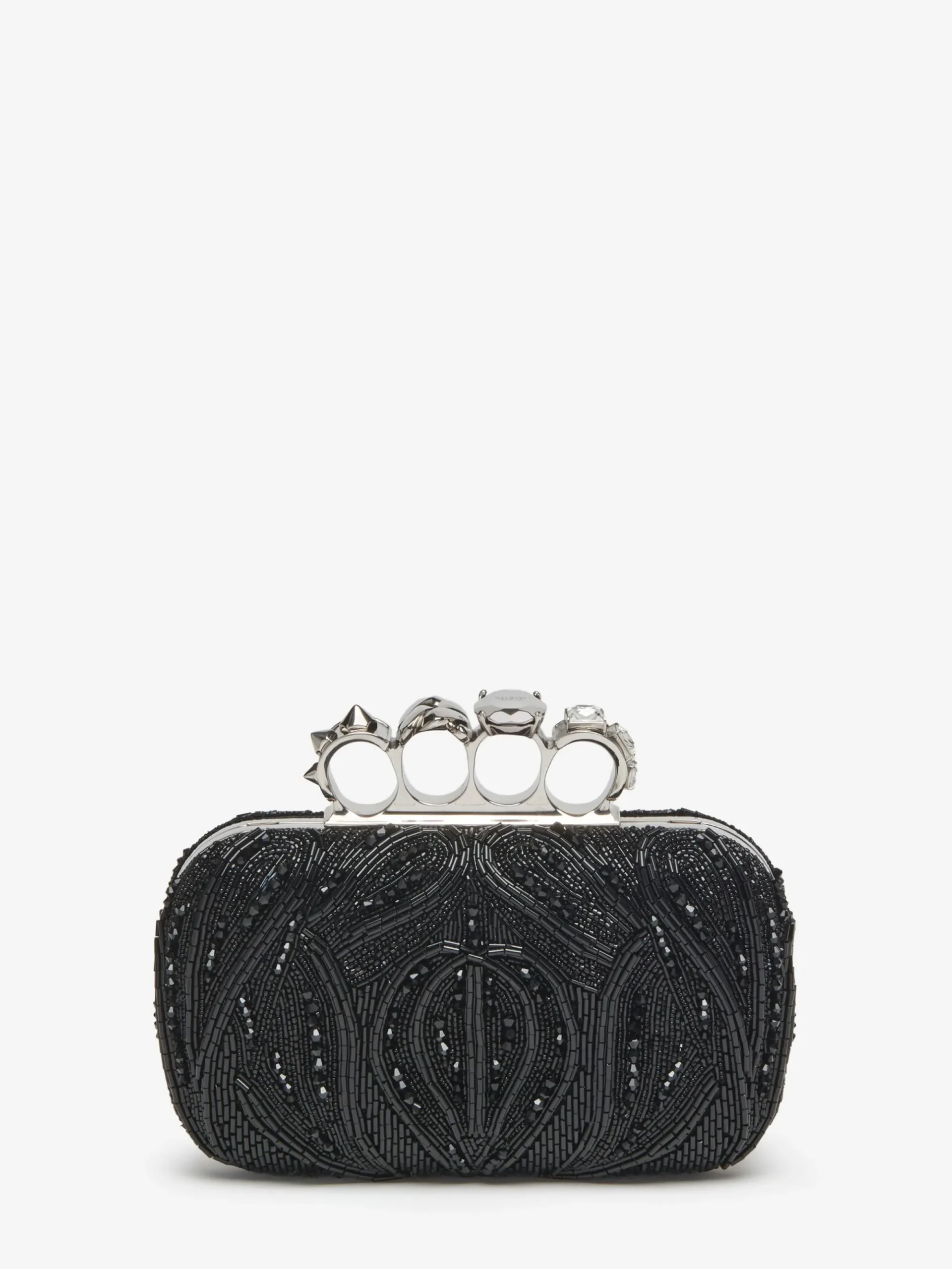 Women's Knuckle Clutch in >Alexander McQueen Fashion