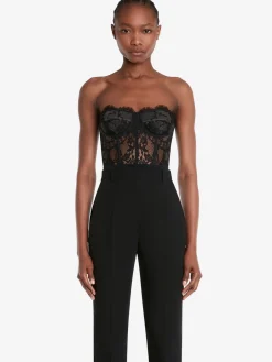 Women's Lace Corset in >Alexander McQueen Flash Sale