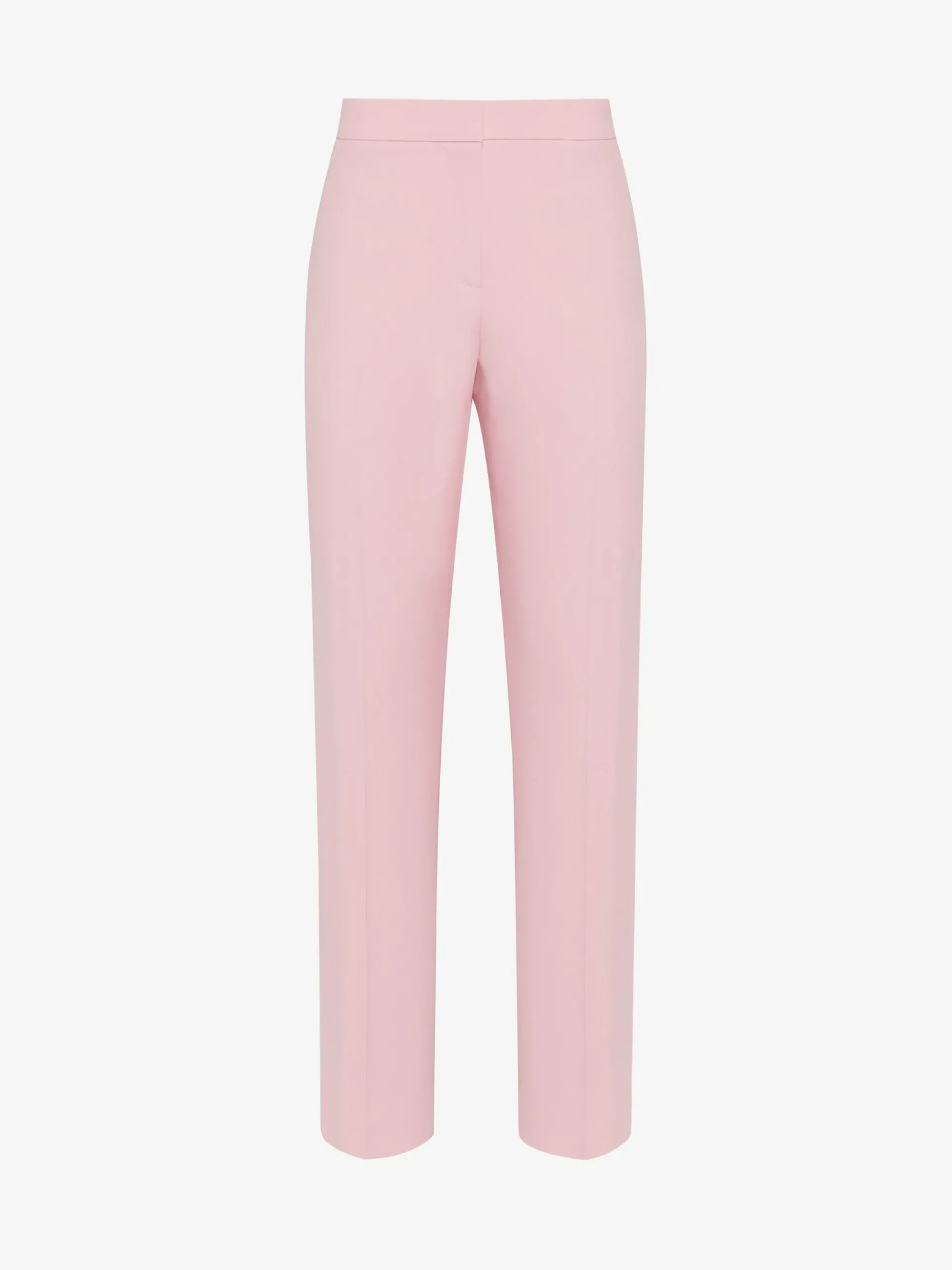 Women's Leaf Crepe Cigarette Trousers in >Alexander McQueen Fashion