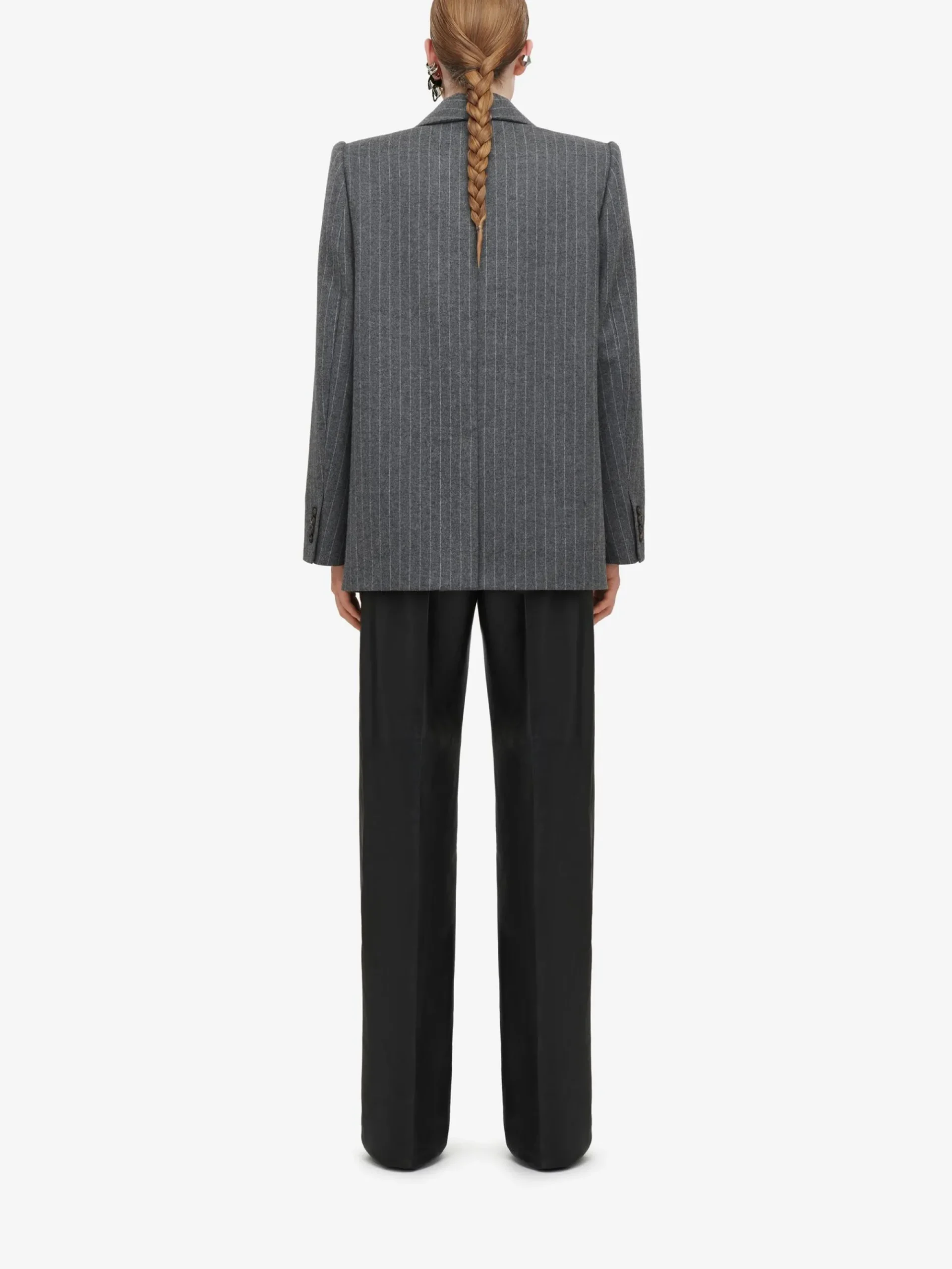 Women's Leather Trousers in >Alexander McQueen Best Sale