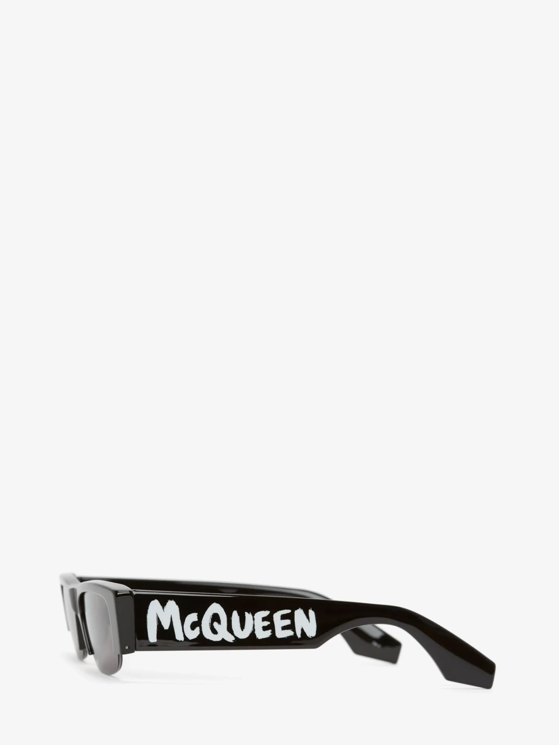Women's McQueen Graffiti Slashed Sunglasses in >Alexander McQueen Shop