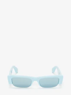 Women's McQueen Graffiti Slashed Sunglasses in >Alexander McQueen Outlet