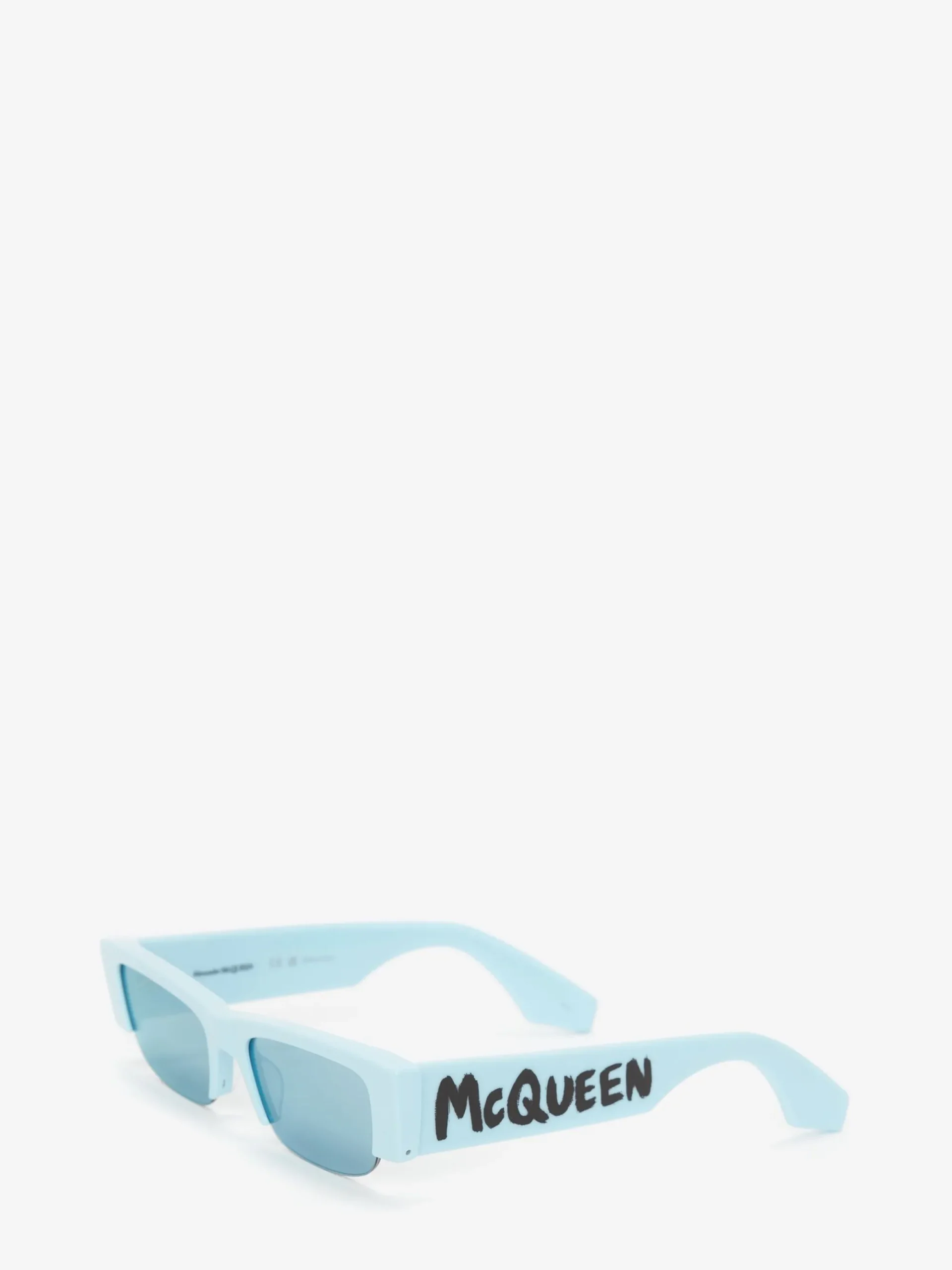Women's McQueen Graffiti Slashed Sunglasses in >Alexander McQueen Outlet