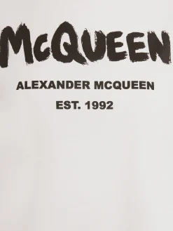Women's McQueen Graffiti T-shirt in ><noscript><img width=