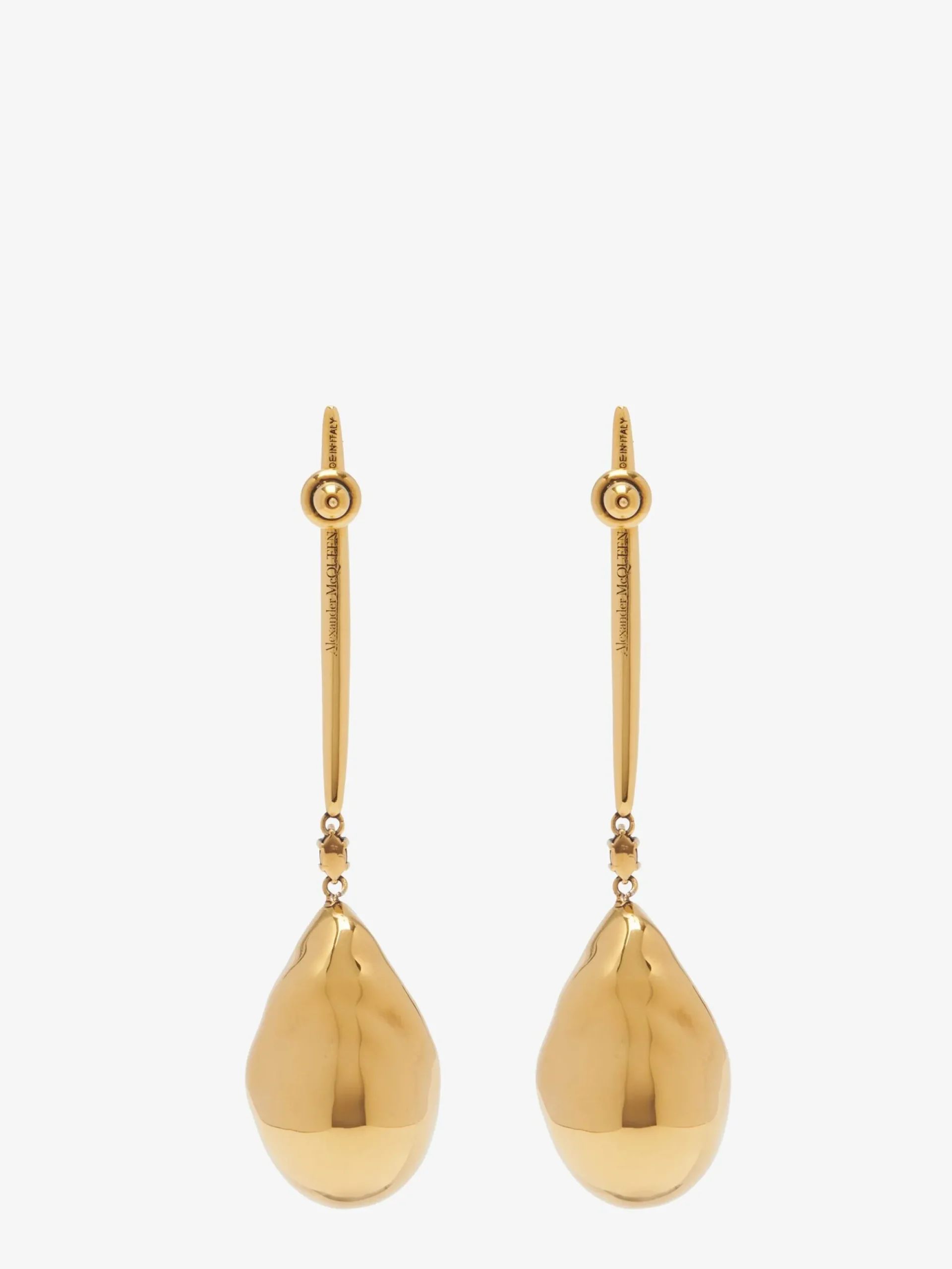 Women's Metal Pearl Stick Earrings in >Alexander McQueen Online