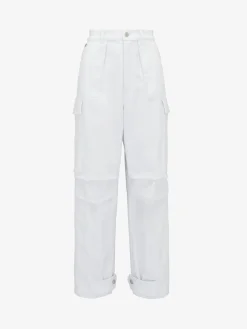 Women's Military Cargo Jeans in >Alexander McQueen Flash Sale