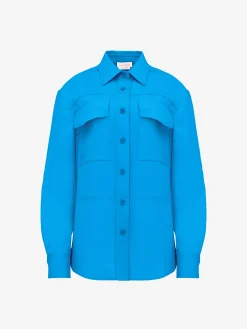 Women's Military Pocket Shirt in >Alexander McQueen Outlet