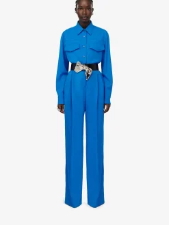 Women's Military Pocket Shirt in >Alexander McQueen Outlet