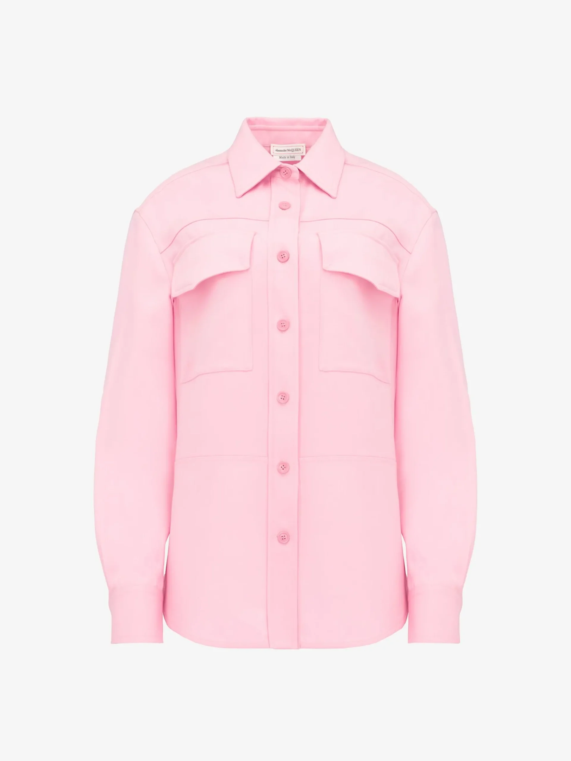 Women's Military Pocket Shirt in >Alexander McQueen Clearance