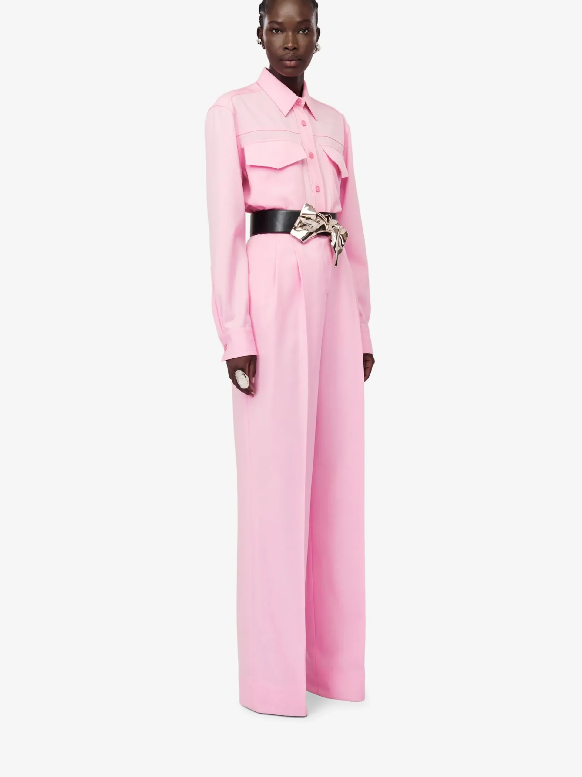 Women's Military Pocket Shirt in >Alexander McQueen Clearance