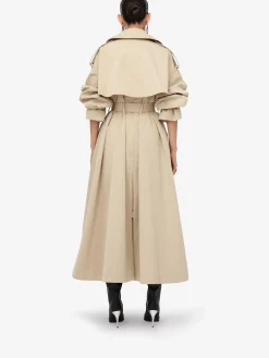 Women's Military Trench Coat in ><noscript><img width=