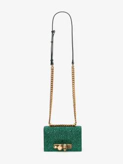 Women's Mini Jewelled Satchel in ><noscript><img width=