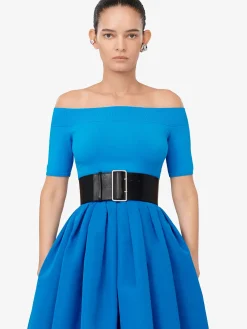 Women's Off-the-shoulder Knit Top in ><noscript><img width=