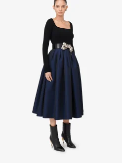 Women's Off-the-shoulder Knit Top in ><noscript><img width=