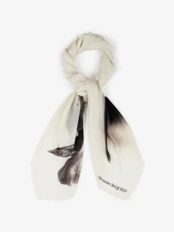 Women's Orchid Stem Shawl in >Alexander McQueen Best Sale
