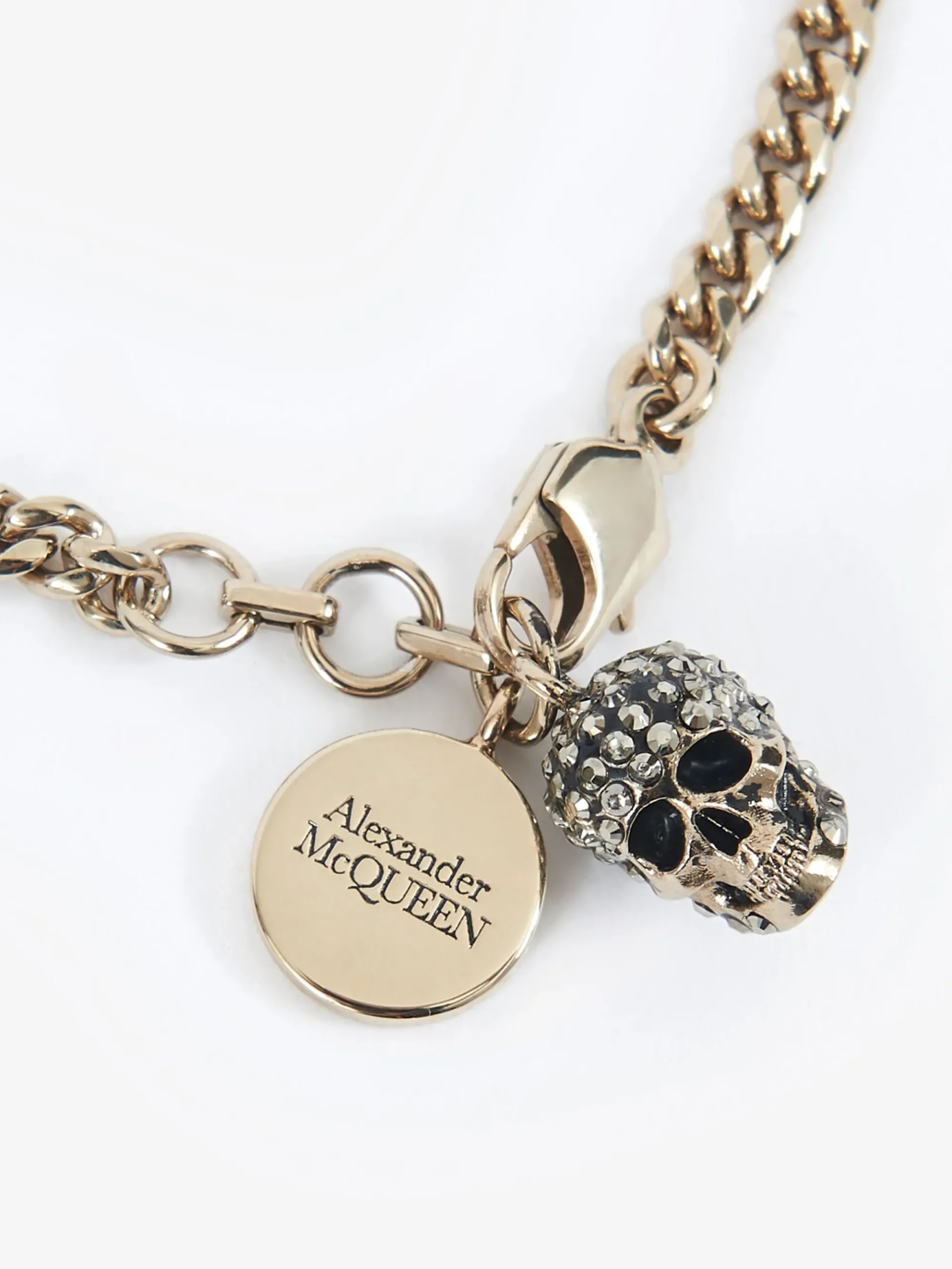 Women's Pave Skull Bracelet in >Alexander McQueen Outlet