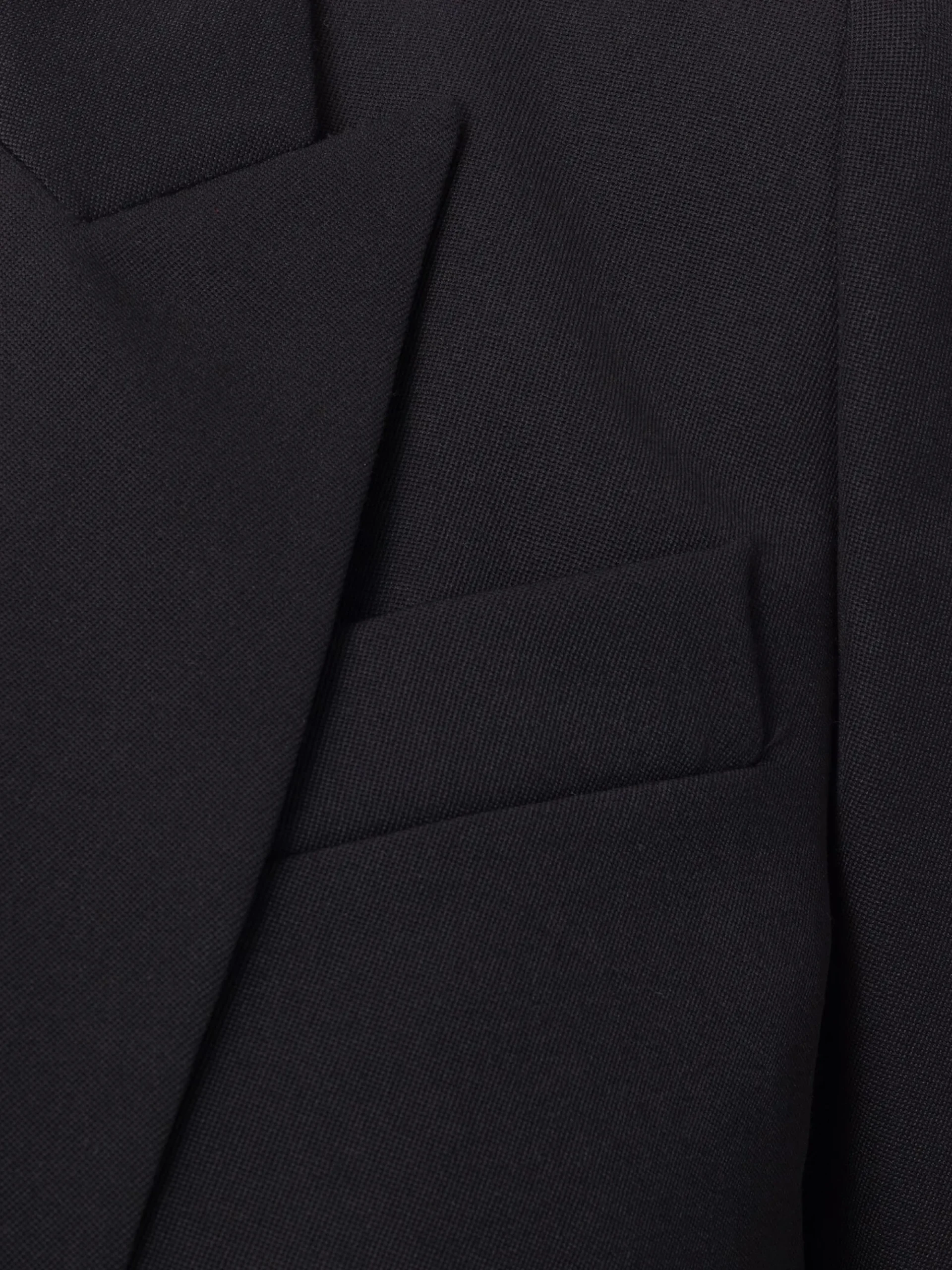 Women's Peak Shoulder Leaf Crepe Jacket in >Alexander McQueen Clearance