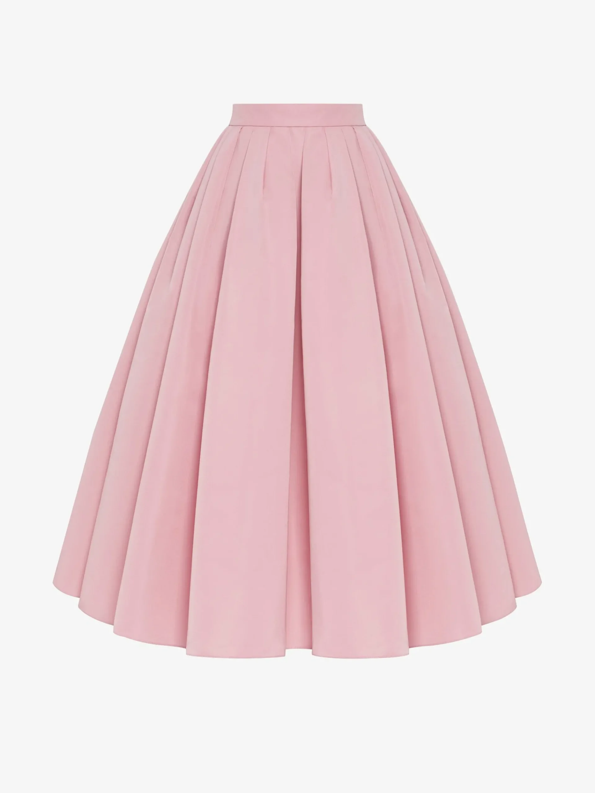 Women's Pleated Midi Skirt in >Alexander McQueen Cheap