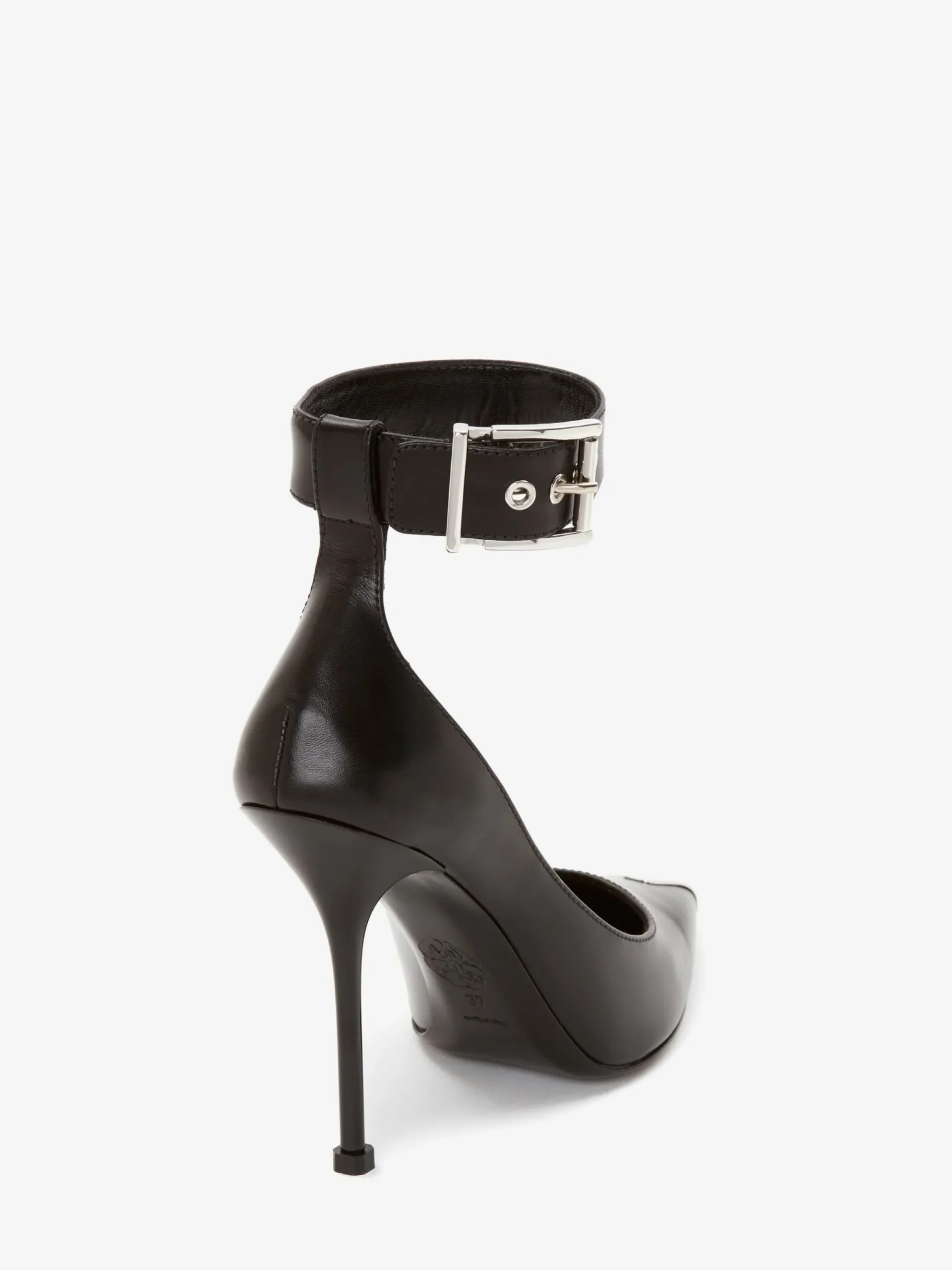 Women's Punk Ankle Strap Pump in >Alexander McQueen Hot