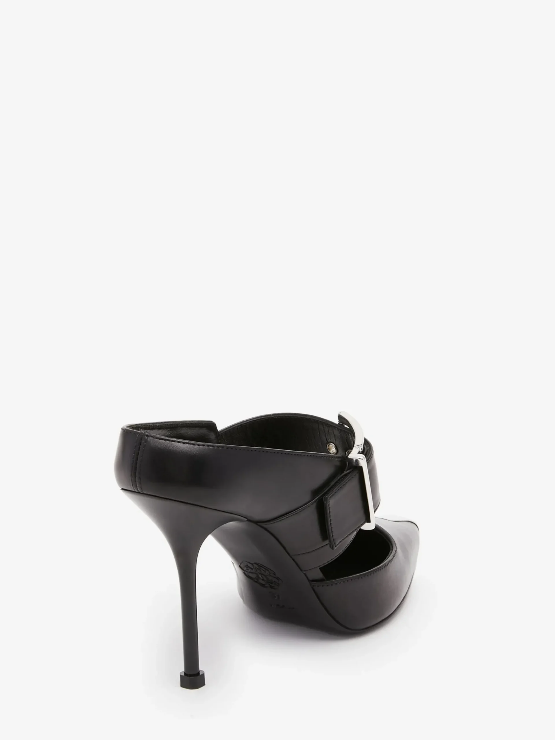 Women's Punk Buckle Mule in >Alexander McQueen Fashion