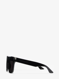 Women's Punk Rivet Oversize Sunglasses in ><noscript><img width=