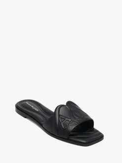 Women's Seal Flat Slide Sandal in ><noscript><img width=