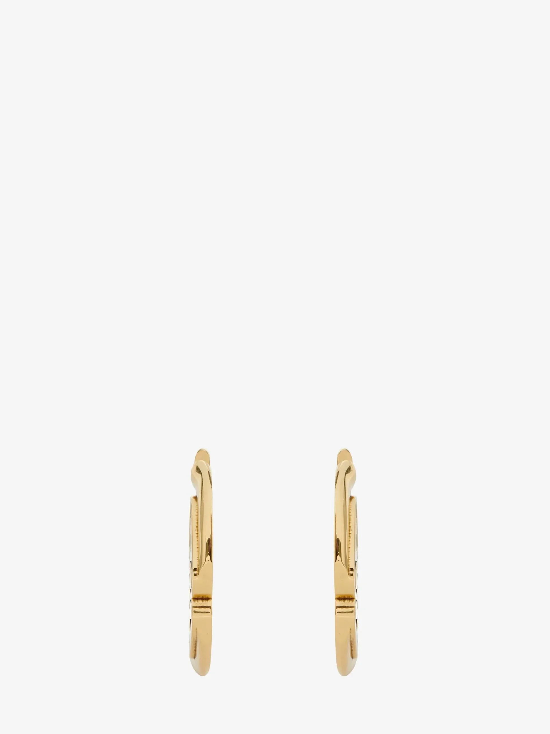 Women's Seal Logo Earrings in >Alexander McQueen Outlet