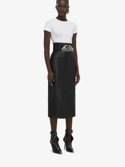 Women's Seal Logo Fitted T-shirt in ><noscript><img width=