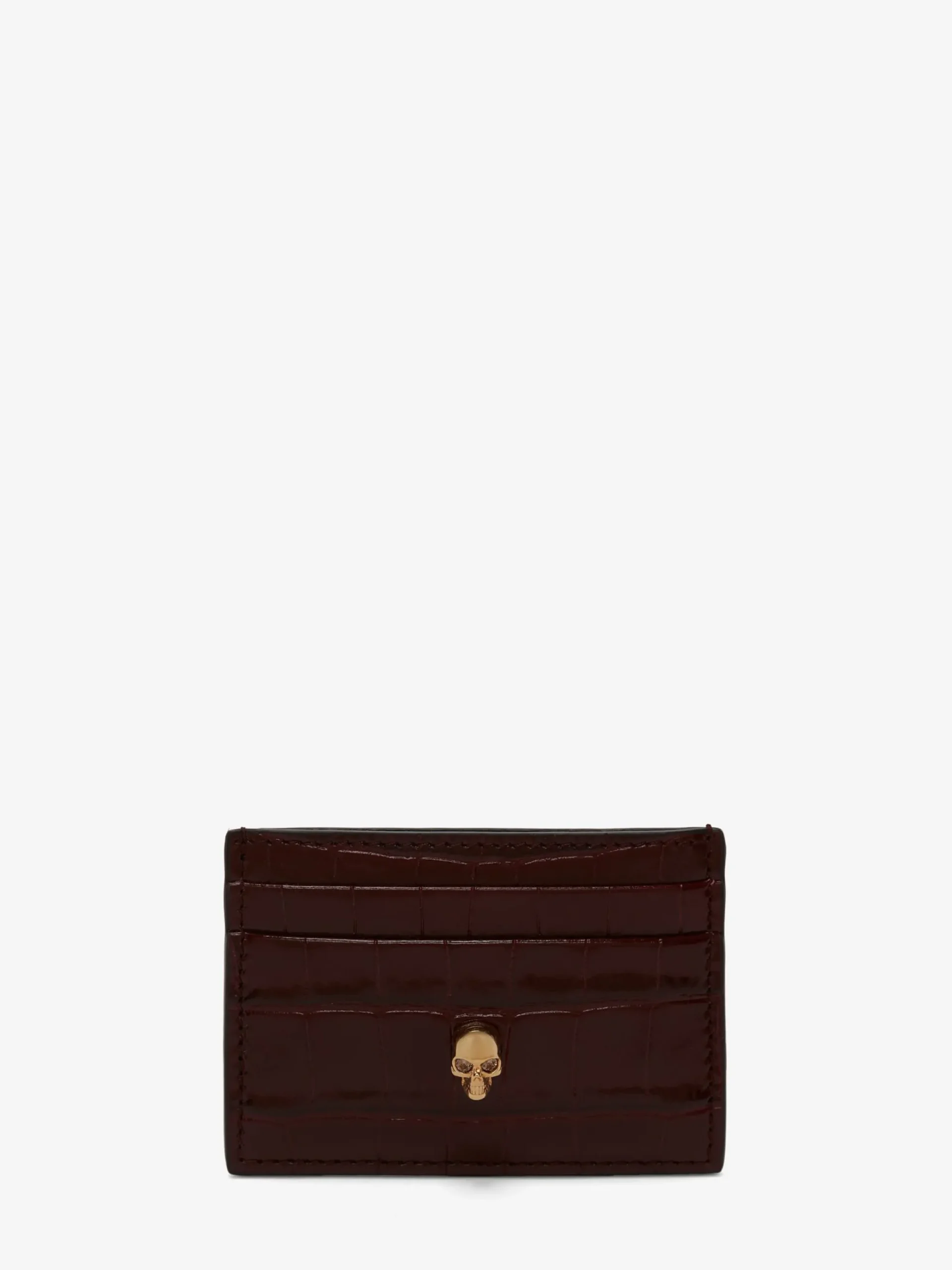 Women's Skull Card Holder in >Alexander McQueen Flash Sale
